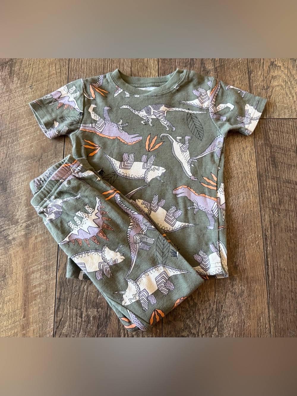 Toddler Boy Dinosaur Pajama Set